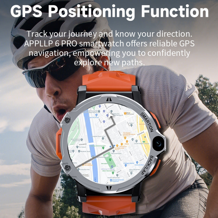 LOKMAT APPLLP6 PRO 1.54-inch 4G+64G Android 8.1 Dual-camera Independent Card Smart Watch LOKMAT APPLLP6 PRO 1.54-inch 4G+64G Android 8.1 Dual-camera Independent Card Smart Watch